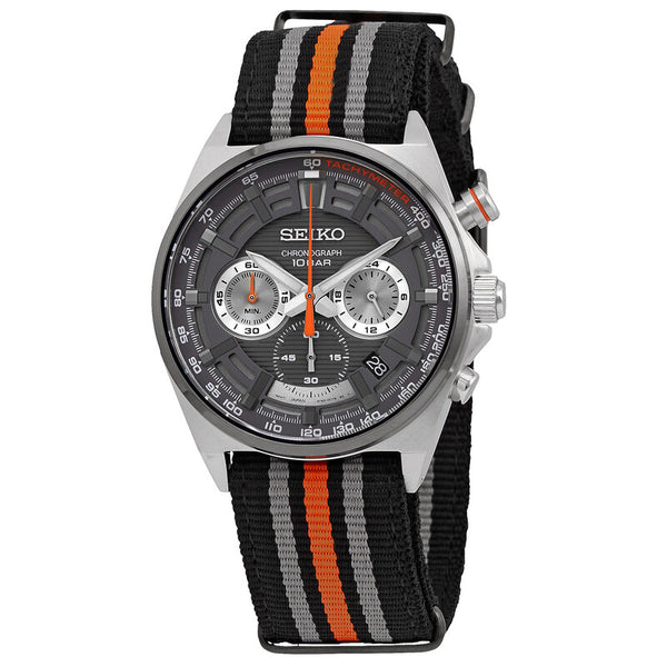 SEIKO Core Chronograph Quartz Grey Dial Men's Watch