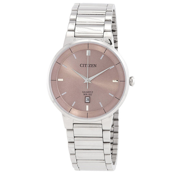CITIZEN Quartz Pink Dial Men's Watch