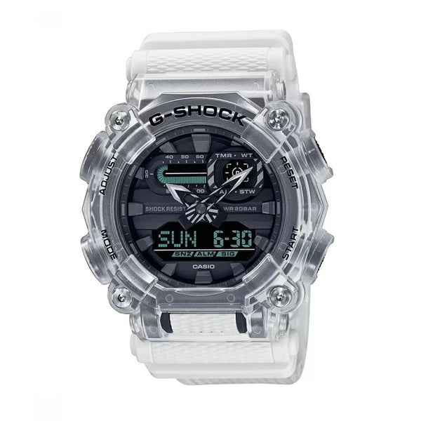 CASIO G-Shock Alarm World Time Quartz Analog-Digital Black Dial Watch