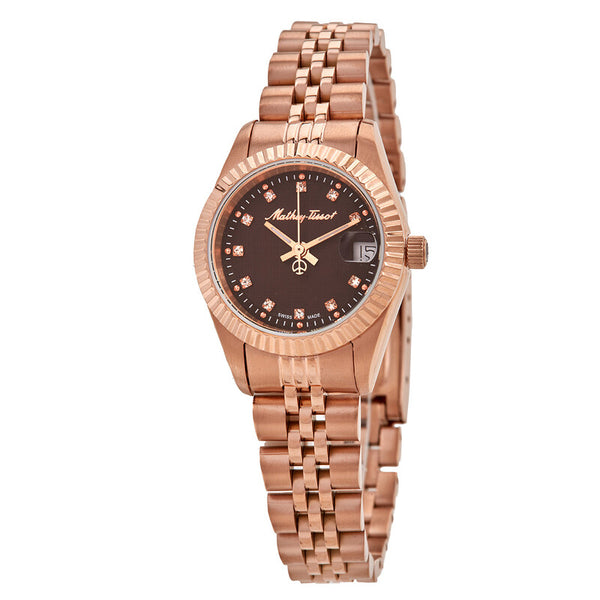 MATHEY-TISSOT Mathy II Quartz Brown Dial Ladies Watch