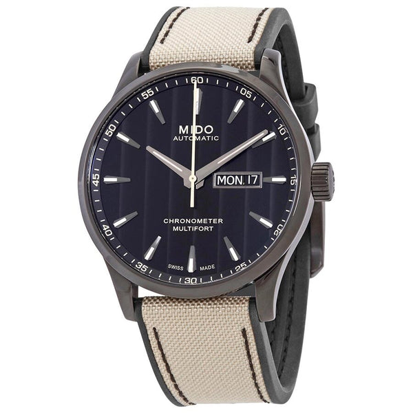 Mido Multifort Chronometer Automatic Black Dial Men's Watch