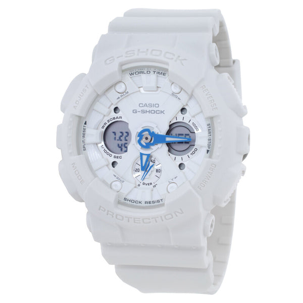 CASIO G-Shock World Time Quartz Analog-Digital White Dial Ladies Watch