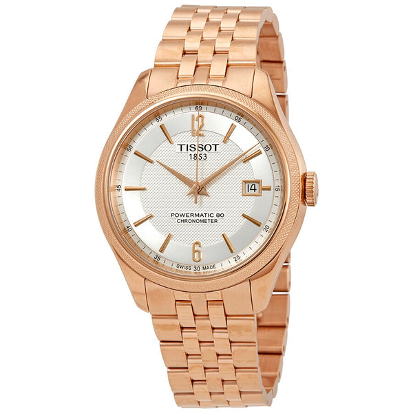Tissot Gentleman Powermatic 80 Open Heart Automatic Silver Dial Watch