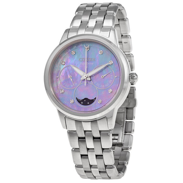CITIZEN Calendrier Eco-Drive Chronograph Diamond Ladies Watch