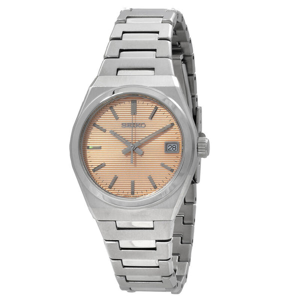 SEIKO Classic Quartz Salmon Dial Ladies Watch