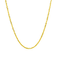 14k Yellow Gold Sparkle Chain (1.50 mm)