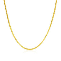 14k Yellow Gold Classic Box Chain (1.1 mm)