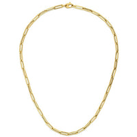 14K Yellow Gold Bold Paperclip Chain (4.20 mm)