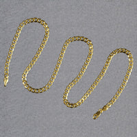 10k Yellow Gold Curb Chain (4.40 mm)