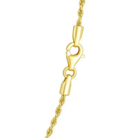 14k Yellow Gold Light Rope Chain (1.50 mm)
