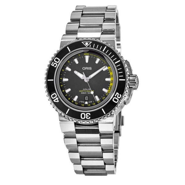 ORIS  Aquis Depth Gauge Automatic Black Dial Men's Watch