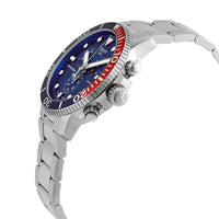Tissot Seastar Chronograph Quartz Blue Dial Pepsi Bezel Men's