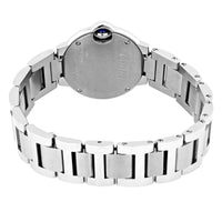 Pre-Owned Cartier Ballon Bleu Silver Dial Stainless Steel Ladies Watch