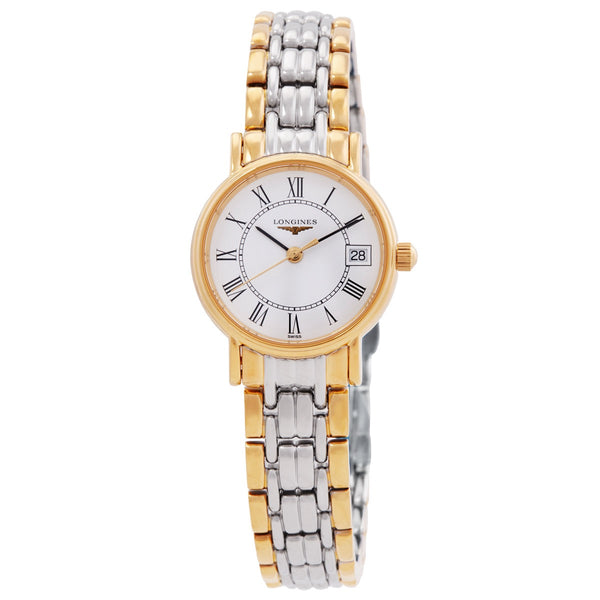 Longines Presence Quartz White Dial Ladies Watch