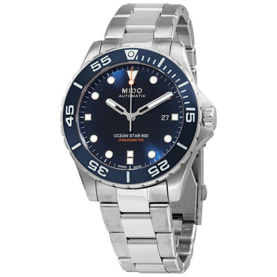 Mido Ocean Star Automatic Chronometer Blue Dial Men's Watch