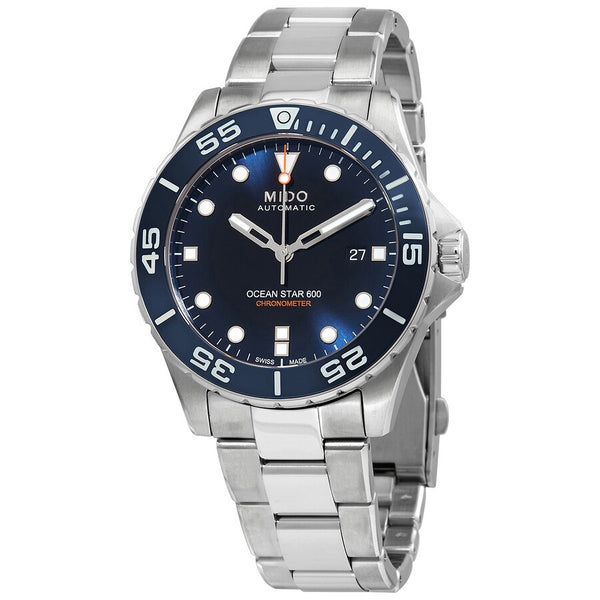Mido Ocean Star Automatic Chronometer Blue Dial Men's Watch