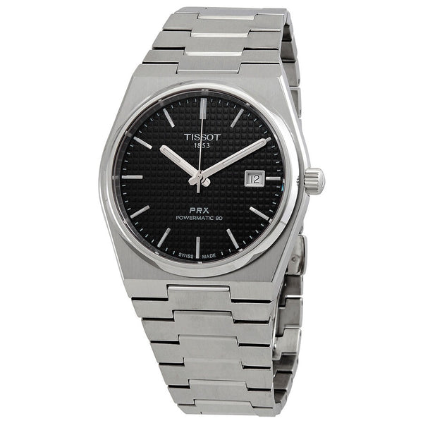 Tissot PRX Powermatic 80 Automatic Black Dial Men's Watch