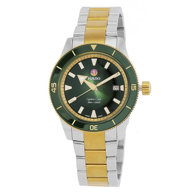 Rado Captain Cook Automatic Green Dial Men's Watch