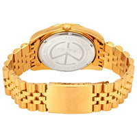 Mathey Tissot Mathey II Quartz Crystal Gold Dial Men's Watch