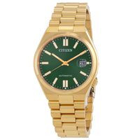 CITIZEN Tsuyosa Automatic Green Green Sunray Dial Watch
