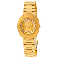 RADO The Original S Automatic Gold Dial Ladies Watch