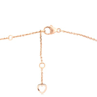 Pretty Woman 18k Rose Gold Heart Necklace