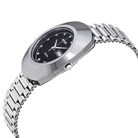 Rado Diastar Black Dial Stainless Steel Men's Watch