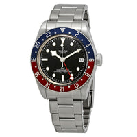 TUDOR Black Bay Automatic Black Dial Men's GMT Pepsi Bezel Watch