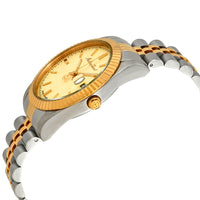 MATHEY-TISSOT Mathey III Quartz Gold Dial Two-tone Men's Watch