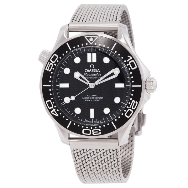Omega Seamaster Automatic Chronometer Black Dial Men's Watch