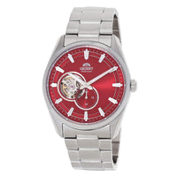 Orient Contemporary Semi Skeleton Automatic Red Dial Men's
