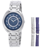 Bulova Duality Blue Dial Diamond