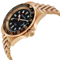 Mathey-Tissot GMT Quartz Black Dial Men's Watch