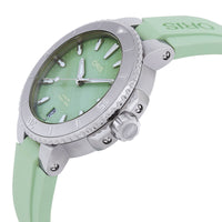 ORIS  Aquis Automatic Green Dial Ladies Watch