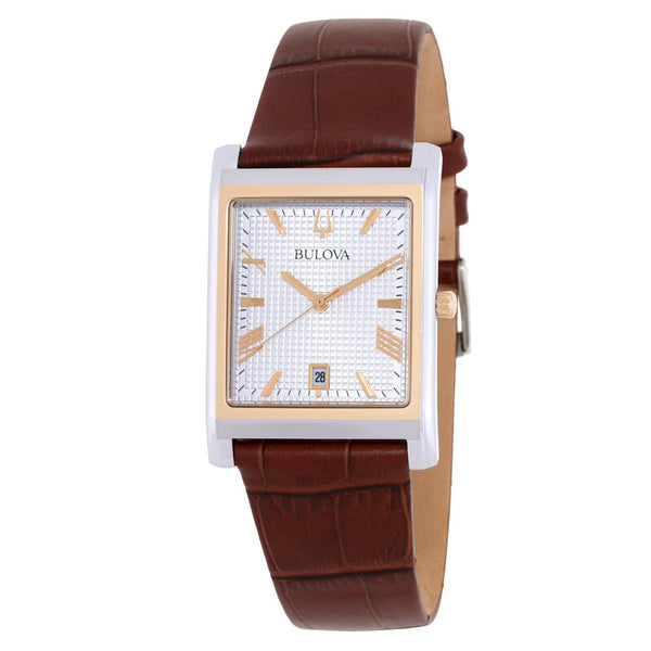 BULOVA Sutton Quartz Silver Dial Men's Watch