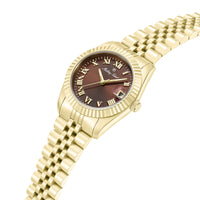 MATHEY-TISSOT Quartz Dark Brown Dial Ladies Watch