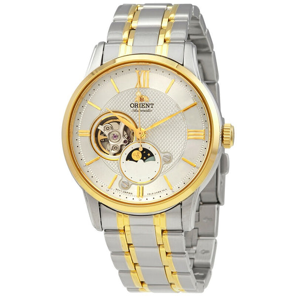 Orient Sun & Moon Automatic Silver Dial Men's Watch