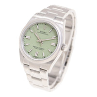ROLEX  Oyster Perpetual 36 Automatic Chronometer Pistachio Dial Unisex Watch