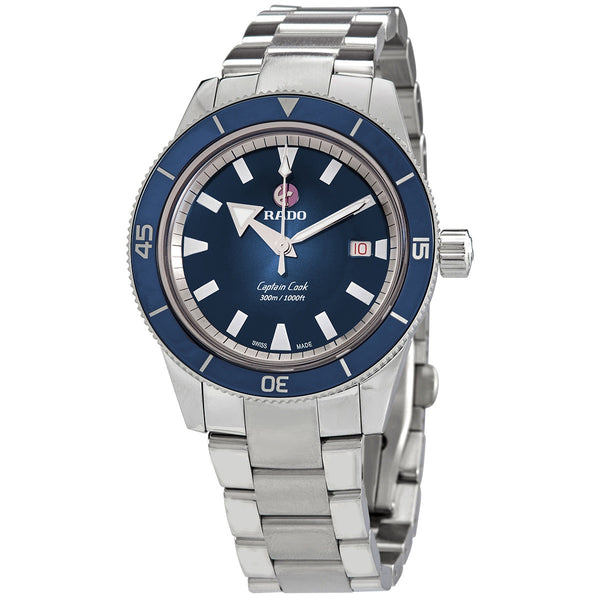 Rado Captain Cook Automatic Blue Dial Men's Watch