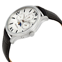 Mathey Tissot Edmond Moon Phase Silver Dial Men's Watch