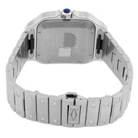 Cartier Santos Large Model Automatic Blue Dial Men's Watch