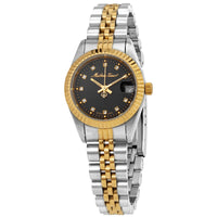 MATHEY-TISSOT Mathey II Quartz Crystal Black Dial Ladies Watch