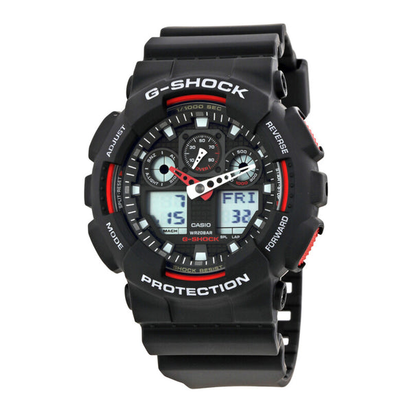 CASIO G-Shock Black Resin Strap Men's Watch