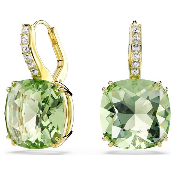 Millenia 18k Gold Plated Cushion-Cut Earrings