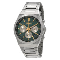 SEIKO Sport Chronograph Quartz Green Dial Men's Watch