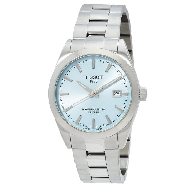 Tissot Gentleman Powermatic 80 Automatic Ice Blue Dial Watch