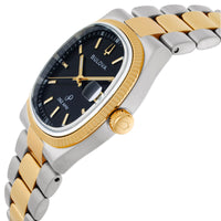 BULOVA Super Seville Quartz Black Dial Men's Watch