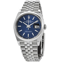 ROLEX  Datejust 36 Blue Dial Men's Watch