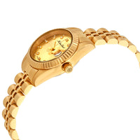MATHEY-TISSOT Mathey II Quartz Crystal Gold Dial Ladies Watch