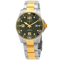 Longines Hydro Conquest Automatic Green Dial Men's Watch